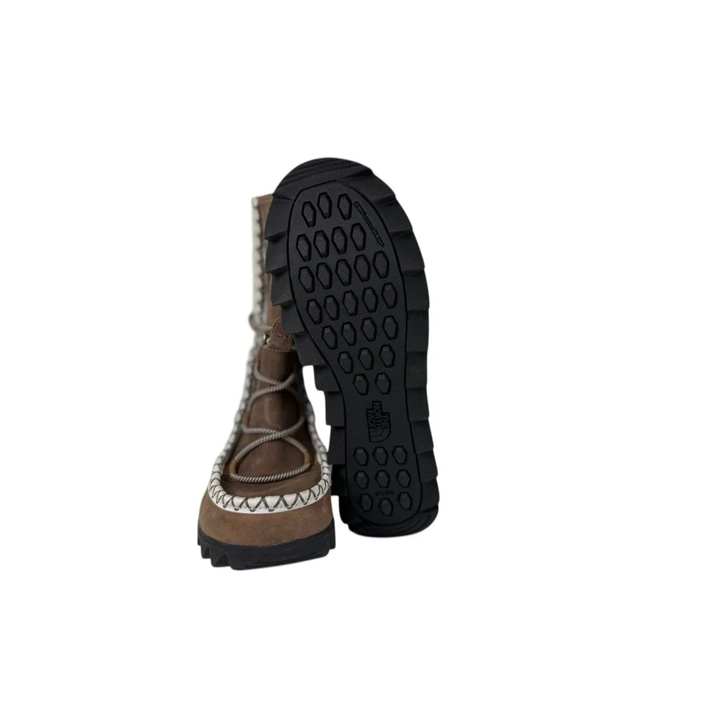 The North Face ThermoBall Lace-Up Brown Snow‎ Boots Women's 7 No Box